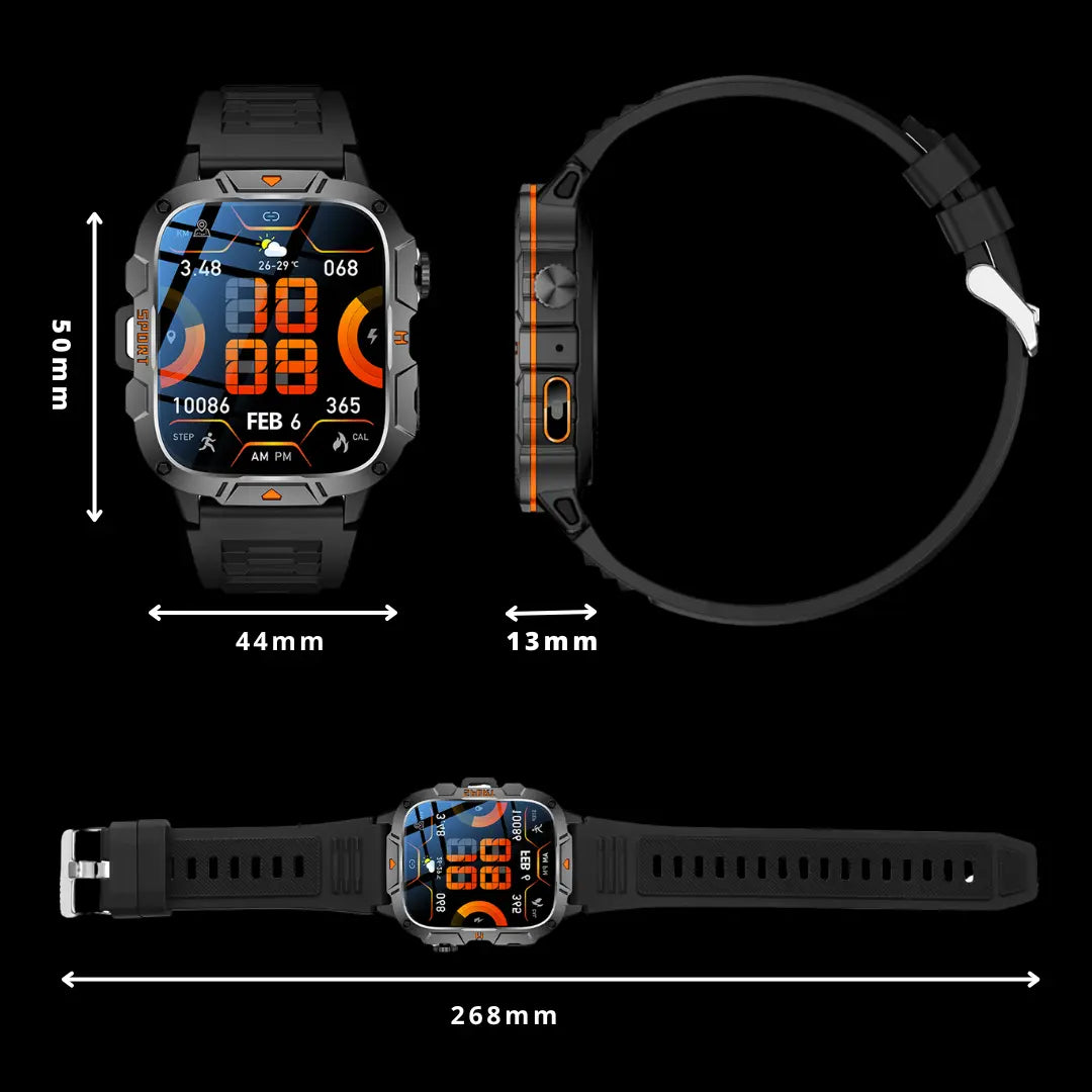 Smartwatch MILITAR 7K ULTRA CON LINTERNA