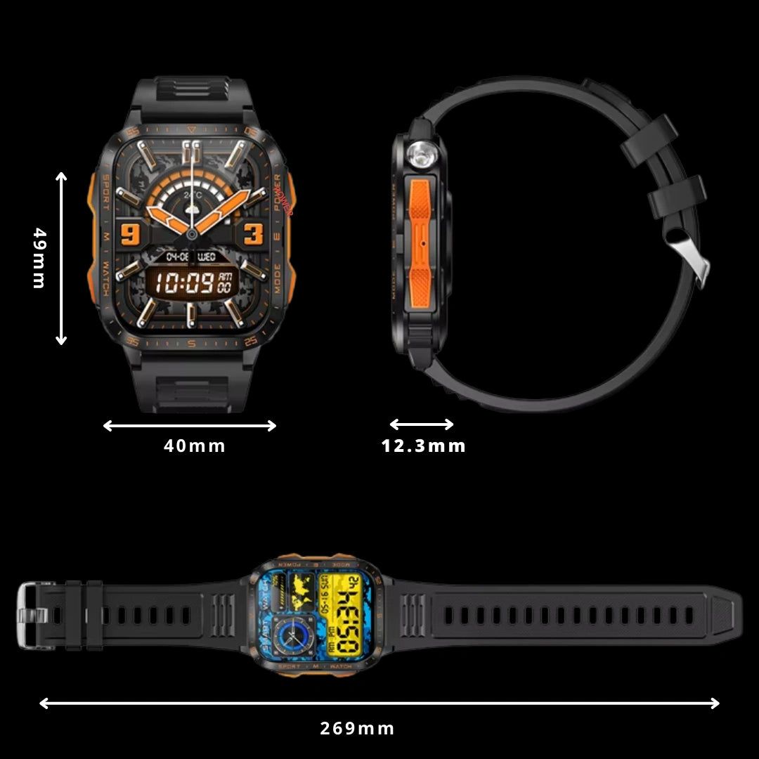 Smartwatch MILITAR PRO  9