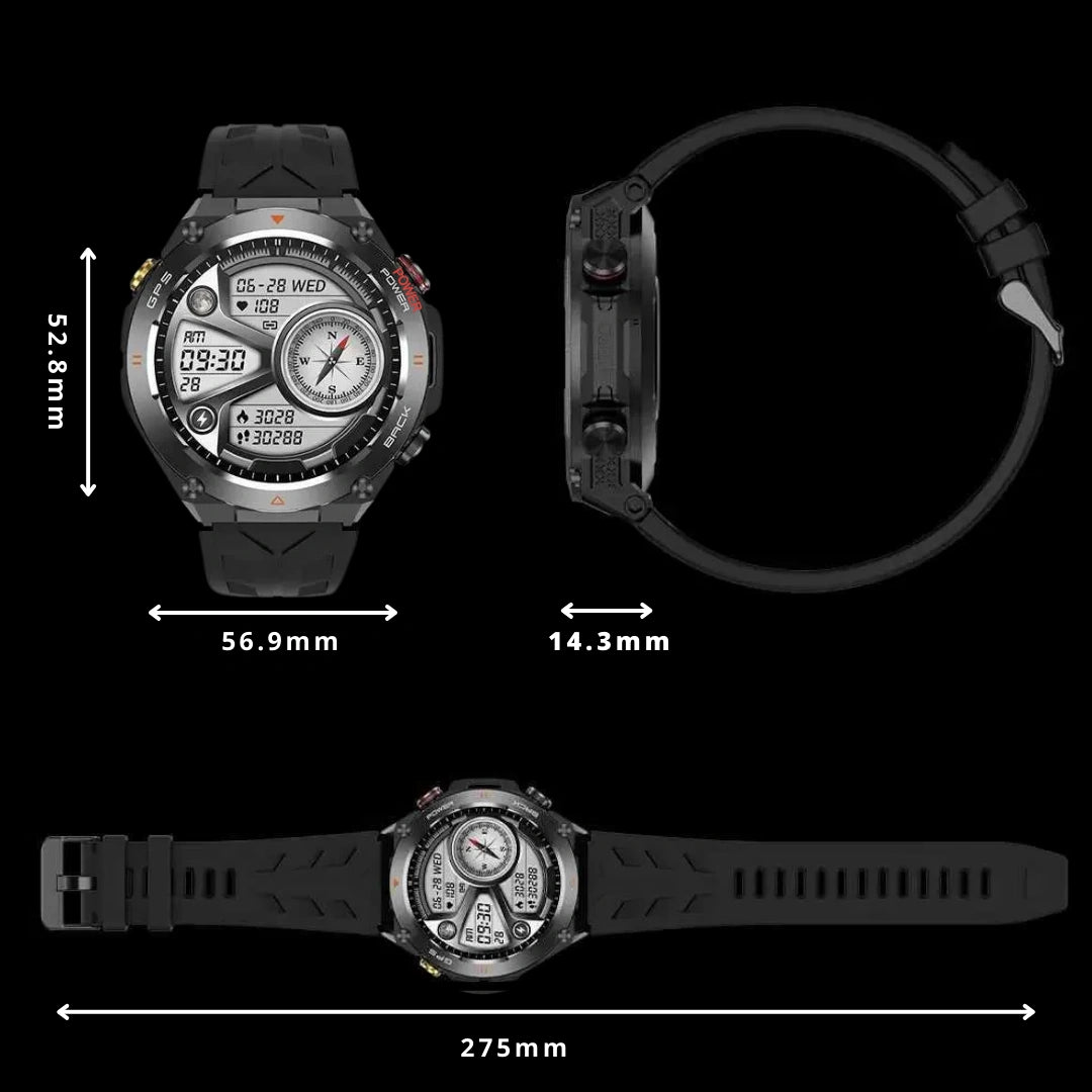 Smartwatch MILITAR PRO 8K GPS